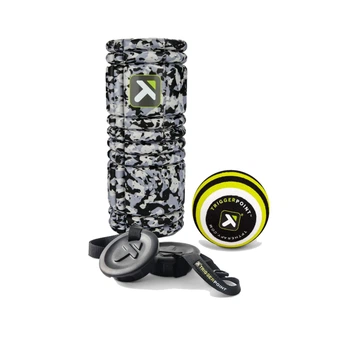 TriggerPoint Specialty Kit - масажний ролер , заглушки з ременем, м'ячі MB1 і MobiPoint та килимок, камуфляж сірий ( SpecialtyKit-22109)