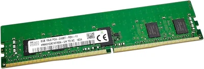 Оперативная память SK hynix 8GB DDR4 2400MHz RDIMM ECC Registered PC4-19200 CL17 1.2 В 1Rx8 для сервера (HMA81GR7AFR8N-UH-TD-AC)