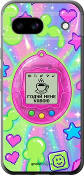 Чехол на Google Pixel 8A Y2K Aesthetic Retro Pet: Годуй мене кавою "6784u-3406-70447"