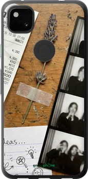 Чехол на Google Pixel 4A Aesthetic Scrapbook Collage "6773u-1935-70447"
