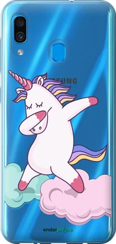 Чехол на Samsung Galaxy A20 2019 A205F Единорог "4702t-1761-70447"