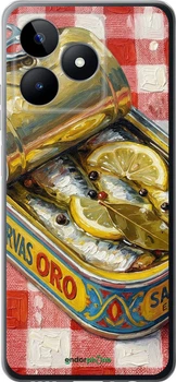 Чехол на Realme Note 50 Vintage Sardine Tin Phone "6772u-3752-70447"