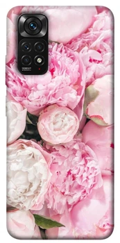 Чохол Demsky Pink peonies для Xiaomi Redmi Note 11 (Global) / Note 11S