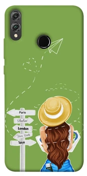 Чохол Demsky Travel girl для Huawei Honor 8X