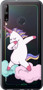 Чехол на Huawei P40 Lite E Единорог "4702u-1875-70447"