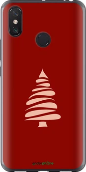Чехол на Xiaomi Mi Max 3 Новогодний 15 "4628t-1534-70447"
