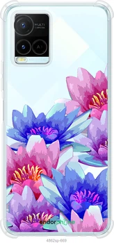 Чехол на Vivo Y21 Лотос "4862sp-669-70447"