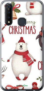 Чехол на Vivo Z5X Merry Christmas "4106u-1765-70447"