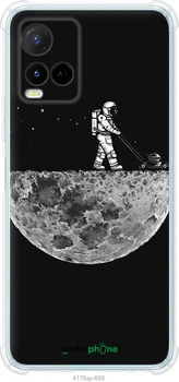 Чехол на Vivo Y21 Moon in dark "4176sp-669-70447"