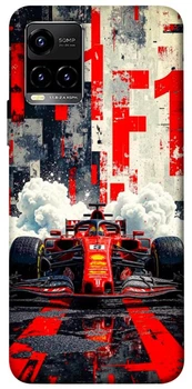 TPU чохол Demsky Red Velocity для Vivo Y21 / Y33s