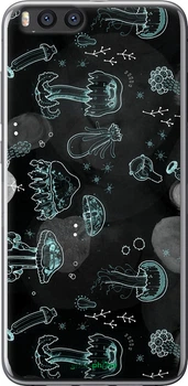 Чехол на Xiaomi Mi Note 3 Медузы "906u-978-70447"