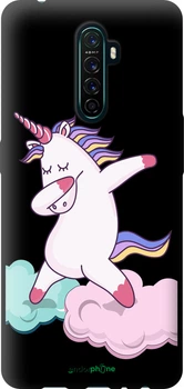 Чехол на Oppo Reno Ace Единорог "4702b-1964-70447"