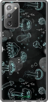 Чехол на Samsung Galaxy Note 20 Медузы "906u-2036-70447"
