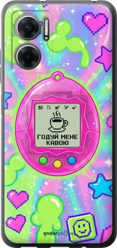 Чехол на Xiaomi Redmi Note 11E Y2K Aesthetic Retro Pet: Годуй мене кавою "6784u-2634-70447"