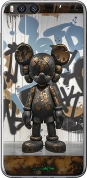 Чехол на Xiaomi Mi Note 3 Bronze kaws v2 "6098u-978-70447"
