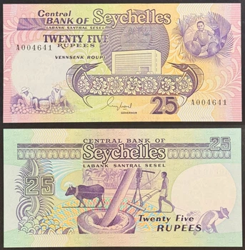 Сейшелы 25 рупий 1989г. UNC
