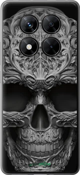 Чехол на Xiaomi Redmi Note 14 Pro+ 5G skull-ornament "4101u-3885-70447"