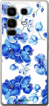 Чехол на Infinix Note 50 Pro+ Голубые орхидеи "4406u-4041-70447"