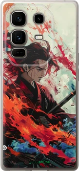 Чехол на Infinix Note 50 Pro+ Битва стихий "6110u-4041-70447"