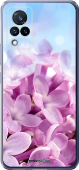 Чехол на Vivo V21 Сирень "527u-2368-70447"