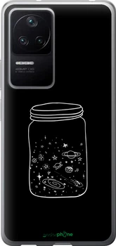 Чехол на Xiaomi Poco F4 Космос в банке "4297u-3917-70447"