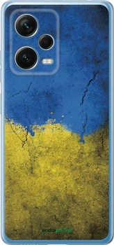 Чехол на Xiaomi Redmi Note 12 Pro+ 5G Флаг Украины 2 "401u-3612-70447"