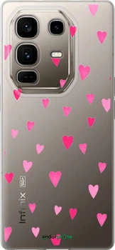 Чехол на Infinix Note 50 Pro+ Сердечки 2 "4763u-4041-70447"