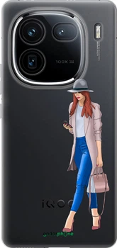 Чехол на Vivo iQOO 12 Девушка 1 "4751u-3433-70447"