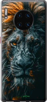 Чехол на Huawei Mate 30 Pro Лев в сумерках "6154u-1796-70447"