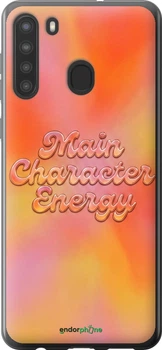 Чехол на Samsung Galaxy A21 Aura Gradient Main Character Energy Aesthetic Y2K "6783u-1841-70447"
