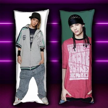 Дакимакура 150х50 см Том Каулитц Tom Kaulitz Подушка с наволочкой двухсторонняя