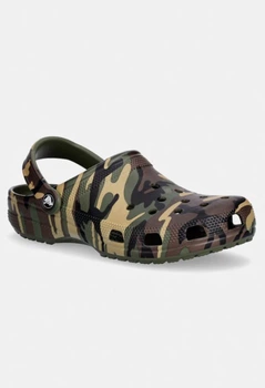Crocs шльопанці чоловічі Classic Camouflage Clog Хаки/принт, Crocs, 43 (EU 43-44)