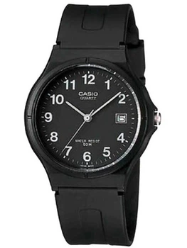 Мужские часы Casio MW-59-1B черные 50 м