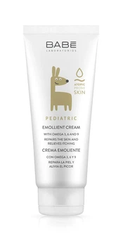 Дитячий крем-емоліент BABE Laboratorios (БАБЕ Лабораторіос) Pediatric Emollient Cream – для сухої та атопічної шкіри, 200 мл