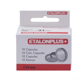 Капсули для монет 31 мм.&nbsp;(10 штук) Etalonplus