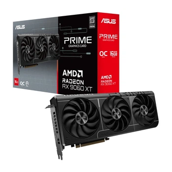 Видеокарта ASUS Radeon RX 9060 XT PRIME 16GB GDDR6 OC Edition (PRIME-RX9060XT-O16G)