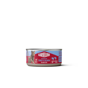 Корм влажный Carnilove Turkey & Salmon для котов паштет индейка и лосось 100 г