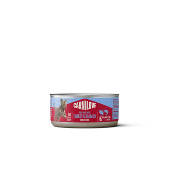Корм вологий Carnilove Turkey & Salmon для кошенят паштет індичка і лосось 100 г