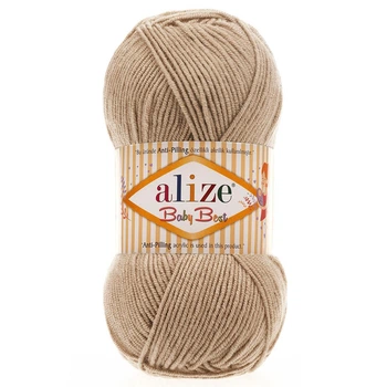 Пряжа ALIZE Baby Best, 256 какао