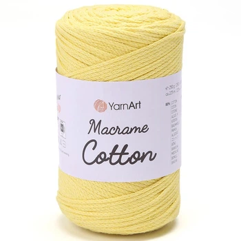 Пряжа YARNART Macrame Cotton, 754 маргаритка