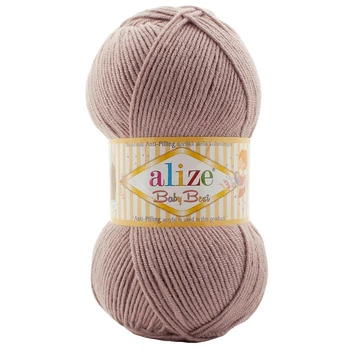 Пряжа ALIZE Baby Best, 142 мокко