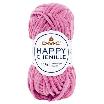 Пряжа DMC Happy Chenille, 24 дикая роза