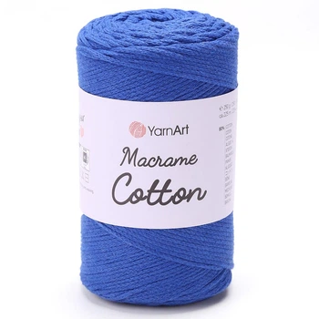 Пряжа YARNART Macrame Cotton, 772 ультрамарин