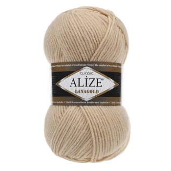 Пряжа ALIZE Lanagold, 680 карамельный