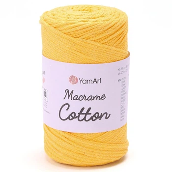 Пряжа YARNART Macrame Cotton, 764 мимоза