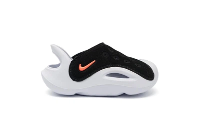 Крокси Crocs Nike Aqua Swoosh Baby/Toddler Sandals 25 (15-15.5см) White/Black (арт 0001)