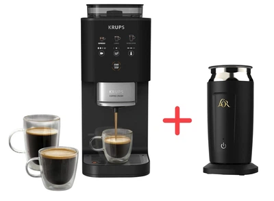 Кофемашина Krups SLIM Coffee Crush Extra SA4028E0