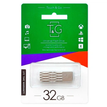 USB Flash T&G Metal 103, 32 Гб., Серебряный - 318916