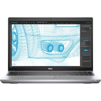 Ноутбук 15.6" Dell Precision 3561: Intel Core i5-11400H, DDR4 16 GB, SSD 256 GB + SSD 256 GB, nVidia Quadro T600, IPS, Full HD, Key Light, Б/В