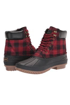 Мужские ботинки Tommy Hilfiger 42 Красно-черный микс (152214)